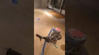 Sanding and refinish Louie Vuitton