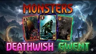 Gwent #infinite Dagon's deathwish: comeback! Monsters vs NR #witcher card game25120121