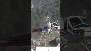 Helicopter Landing | Bell 205 Huey