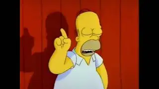 The Simpsons treehouse of horror III opening couch gag 