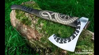 CUSTOM MADE VIKING AXE #viking #vikingaxe #vikingworld #vikings