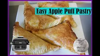 Apple Puff Pastries | NINJA FOODI GRILL BAKING RECIPE