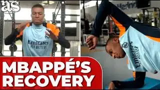 MBAPPE powers through gym RECOVERY with REAL MADRID amid international break