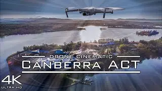 【4K】UltraHD 🇦🇺 Mavic 2 Pro Drone Aerial View of Canberra in the ACT, Australia