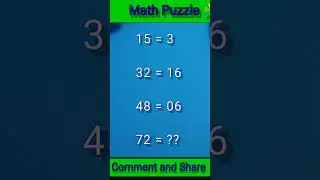 good math puzzles #youtube #maths #logicpuzzle #ytshorts #shorts