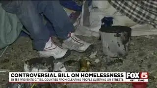 Nevada lawmakers to consider bill that prevents officials from moving people sleeping on streets