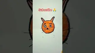 how to draw colour drawing for kids #viral #youtube #shorts #drawing #painting #cat