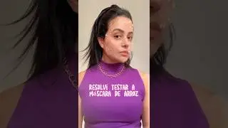 M&aacute;scara de arroz das coreanas 🗣️