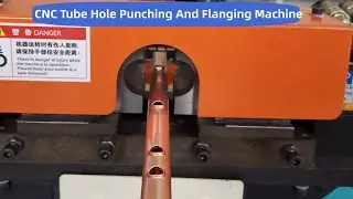 CNC Tube Hole Punching And Flanging Machine,Pipe Collar Hole Punching Machine