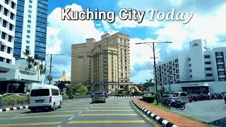 Sarawak Kuching City Center🌸Jalan Padungan - Jalan Abell/TAR🌼Capital city of Land of the Hornbills😎