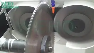 Hight speed TCT carbide circular saw blade double side steel brush polishing machine PM-02