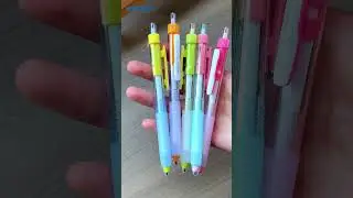 ASMR Pen That Switches Between Silent and Clicky?!  | WRITECH Gel Pens