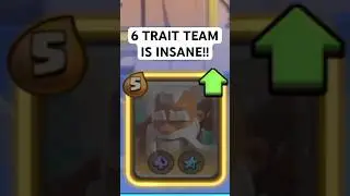 The BEST 6 TRAIT Team in MERGE TACTICS!! - Clash Royale Merge Tactics #mergetactics #clashroyale