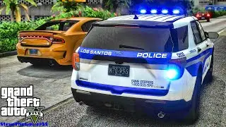 City Patrol in GTA 5|| Boston|| GTA 5 Mod| 4K