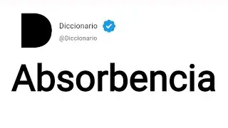 Absorbencia Significado En Espa&ntilde;ol