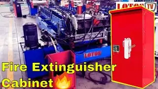 【Fire Extinguisher Cabinet Production Line 】: Outdoor fire extinguisher cabinet forming machine 🔥🔥