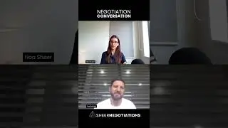 Negotiation Conversation - Noa Sheer Interviews her first Sheer Negotiations client.
