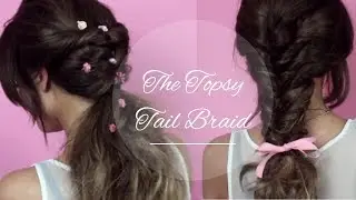 Topsy Fishtail Braid tutorial - LUXURY FOR PRINCESS
