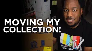 MOVING MY COLLECTION Part 1: Trade Paperbacks | How to Pack Comic Books for Moving