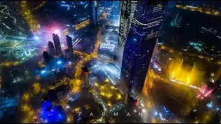 Enjoy the Kuwait City under Fog in 4K  الكويت مدينة الضباب