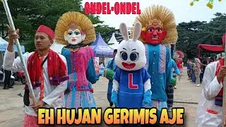  ONDEL ONDEL BETAWI 💞 LAGU HUJAN GERIMIS AJA