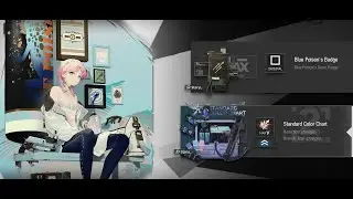 Arknights / Operator Module Story / Blue Poison / Standard Color Chart