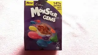 Cadbury Monster Gems | 14% Extra | Review