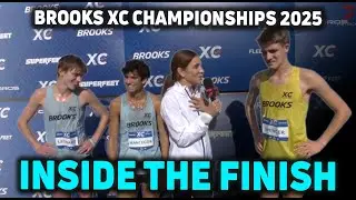Inside the Finish: Boys Top 3 Post-Race Interview | Brooks XC Championships 2025