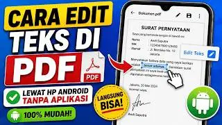 How to Edit Text in PDF on Android Without Apps