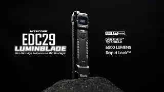 פנס יד הצפה נטען 6500 לומן EDC29 למרחק 400 מ'. פנסי נייטקור- פנסים עם עוצמה | NITECORE