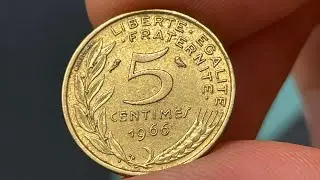 Монета 5 сантимов 1966 года, Франция &bull; Стоимость, информация, тираж, история и многое другое