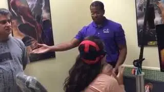 April fools orthodontic headgear prank.
