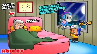 BABY DEL DAN MOCIL KABUR DARI RUMAH NENEK JAM 12 DEMI BERMAIN DI PLAYGROUND ROBLOX!!