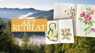 Paint with me in Germany! 🌸 Art retreat in the Eifel