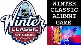 2017 NHL Bridgestone Winter Classic Hockey St Louis Blues vs Chicago Blackhawks Alumni Game