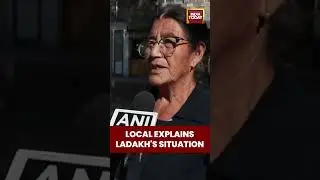 Ladakh's Local Explains Ground Situation | #shorts #ladakh #leh #ladakhprotest
