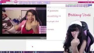 BrittanyVenti Stream = = = Xiagax Finger Dance