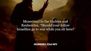 Numbers 32:6 (NIV)