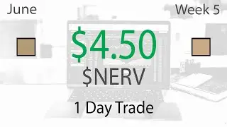 Dip Towards VWAP Daytrade with $NERV - Live Daytrading Commentary