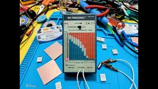 😥De Luto, BK PRECISION 881, #1 Medidor (ESR) da&ntilde;ado Por medir Capacitor Cargado a 250 voltios DC.🖤♿🎩