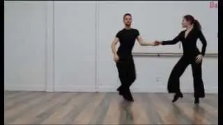Training for Skatemania Gumboots and West Coast Swing Phil and Flore