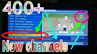 400+ New channels on dd free dish 2017-18 new channels add Nobody knows about it 😱