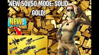 New Solid Gold 50v50 Mode Gameplay!!!