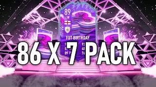 OPENING MY 86X7 PACK | FIFA 22 FUT BIRTHDAY