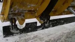 Fisher snow plow Back drag Plate