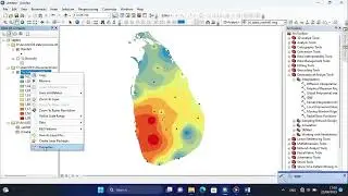 Preparing Rainfall map using IDW (Interpolation)