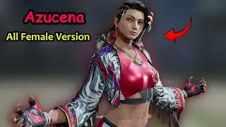 TEKKEN 8 Azucena - Using All Rage Art (Female characters) | ProGamerSaga
