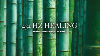 432 Hz Music for Mental Wellness | The Medicinal Benefits of Bamboo Landscapes