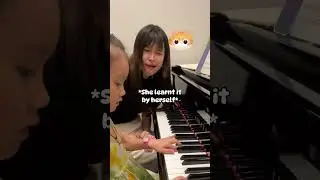 🎹She nailed her Grade 5 scales without me teaching her???!!!
