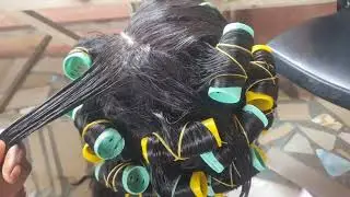A toturial on how to coil wig #braids #wigs #affordablewigs 